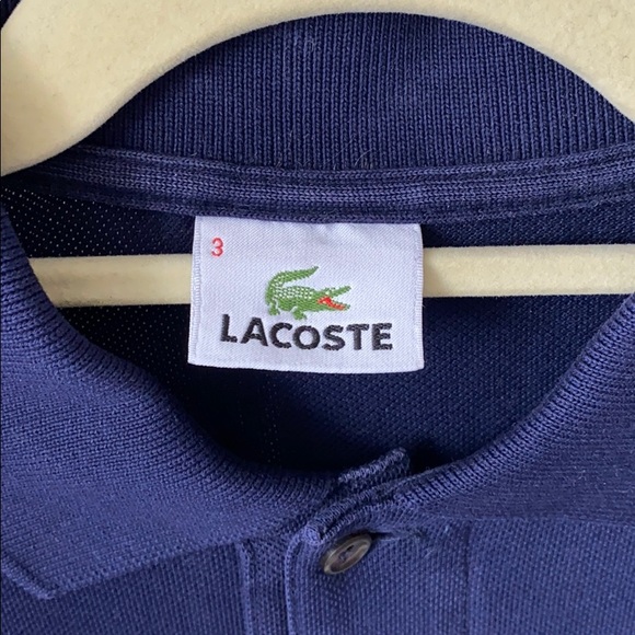 Lacoste navy polo - Picture 3 of 7